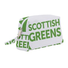 Logo Of Scottish Green Party Wristlet Pouch Bag (medium)