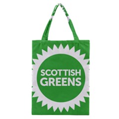 Flag Of Scottish Green Party Classic Tote Bag