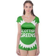 Flag Of Scottish Green Party Boyleg Leotard  by abbeyz71