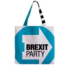 Logo Of Brexit Party Zipper Grocery Tote Bag by abbeyz71