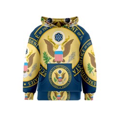 Flag Of The Executive Office Of The President Of The United States Kids  Pullover Hoodie