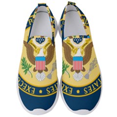 Flag Of The Executive Office Of The President Of The United States Men s Slip On Sneakers by abbeyz71