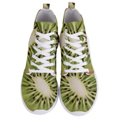 Kiwi Fruit Fresh Green Tasty Food Men s Lightweight High Top Sneakers by Simbadda