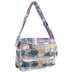 Architecture Old Sky Travel Courier Bag by Simbadda