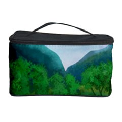 Landscape Nature Art Trees Water Cosmetic Storage by Simbadda