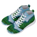 Landscape Nature Art Trees Water Men s Lightweight High Top Sneakers View2