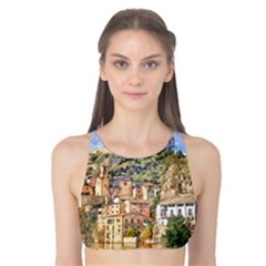 Architecture Town Travel Water Tank Bikini Top by Simbadda