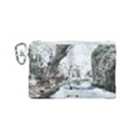 Tree Waterfall Landscape Nature Canvas Cosmetic Bag (Small) View1