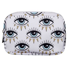 Eyes Pattern Make Up Pouch (small) by Valentinaart