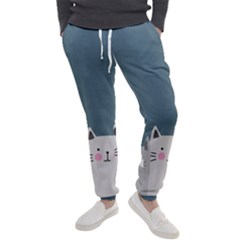 Cute Cats Men s Jogger Sweatpants by Valentinaart