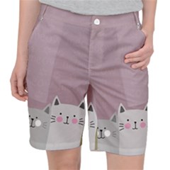 Cute Cats Pocket Shorts by Valentinaart