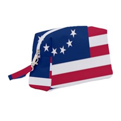 Betsy Ross Flag Wristlet Pouch Bag (medium) by Valentinaart