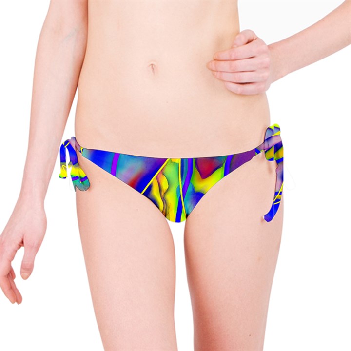 Yellow triangles abstract Bikini Bottom