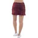 Red Grunge Tennis Skirt View2