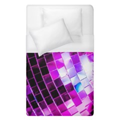 Purple Disco Ball Duvet Cover (single Size) by essentialimage