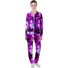 Purple Disco Ball Casual Jacket And Pants Set by essentialimage