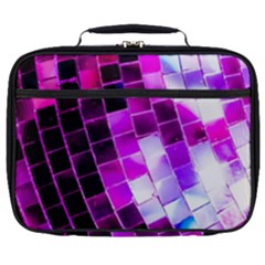 Purple Disco Ball Full Print Lunch Bag by essentialimage