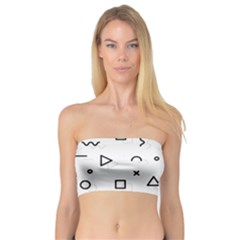 Memphis Pattern Bandeau Top