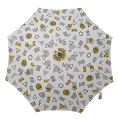 Memphis Seamless Patterns Hook Handle Umbrellas (Medium)