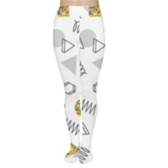 Memphis Seamless Patterns Tights