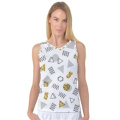 Memphis Seamless Patterns Women s Basketball Tank Top by Vaneshart