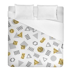 Memphis Seamless Patterns Duvet Cover (Full/ Double Size)