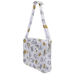 Memphis Seamless Patterns Cross Body Office Bag