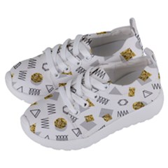 Memphis Seamless Patterns Kids  Lightweight Sports Shoes