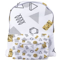 Memphis Seamless Patterns Giant Full Print Backpack