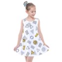 Memphis Seamless Patterns Kids  Summer Dress View1