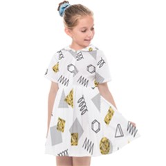 Memphis Seamless Patterns Kids  Sailor Dress