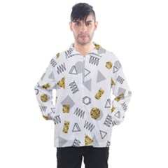 Memphis Seamless Patterns Men s Half Zip Pullover