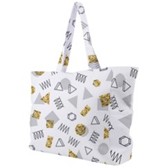 Memphis Seamless Patterns Simple Shoulder Bag by Vaneshart