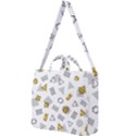 Memphis Seamless Patterns Square Shoulder Tote Bag View1