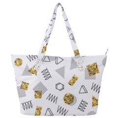 Memphis Seamless Patterns Full Print Shoulder Bag