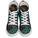 Abstract Geometric Seamless Pattern With Animal Print Men s Hi-Top Skate Sneakers View1