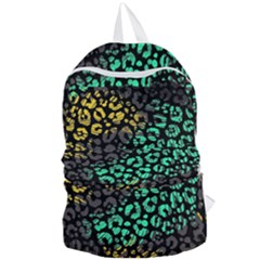 Abstract Geometric Seamless Pattern With Animal Print Foldable Lightweight Backpack by Vaneshart