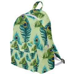 Peacock Feather Pattern The Plain Backpack by Vaneshart