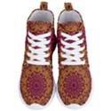 Mandala Vector Tribal Vintage Ethnic Seamless Pattern Print Women s Lightweight High Top Sneakers View1