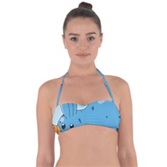 Patokip Halter Bandeau Bikini Top