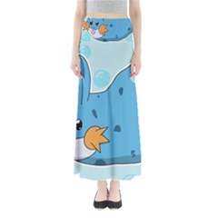 Patokip Full Length Maxi Skirt