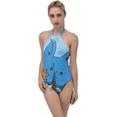 Patokip Go With The Flow One Piece Swimsuit by MuddyGamin9