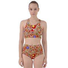 Zappwaits Pop Racer Back Bikini Set by zappwaits