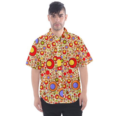 Zappwaits Pop Men s Short Sleeve Shirt by zappwaits