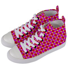 New Arrivals-b-3 Women s Mid-top Canvas Sneakers by ArtworkByPatrick