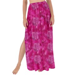 Roses And Roses A Soft Flower Bed Ornate Maxi Chiffon Tie-up Sarong by pepitasart