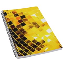 Golden Disco Ball 5 5  X 8 5  Notebook by essentialimage