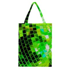 Green Disco Ball Classic Tote Bag by essentialimage