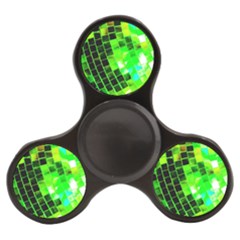 Green Disco Ball Finger Spinner by essentialimage