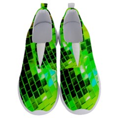 Green Disco Ball No Lace Lightweight Shoes by essentialimage